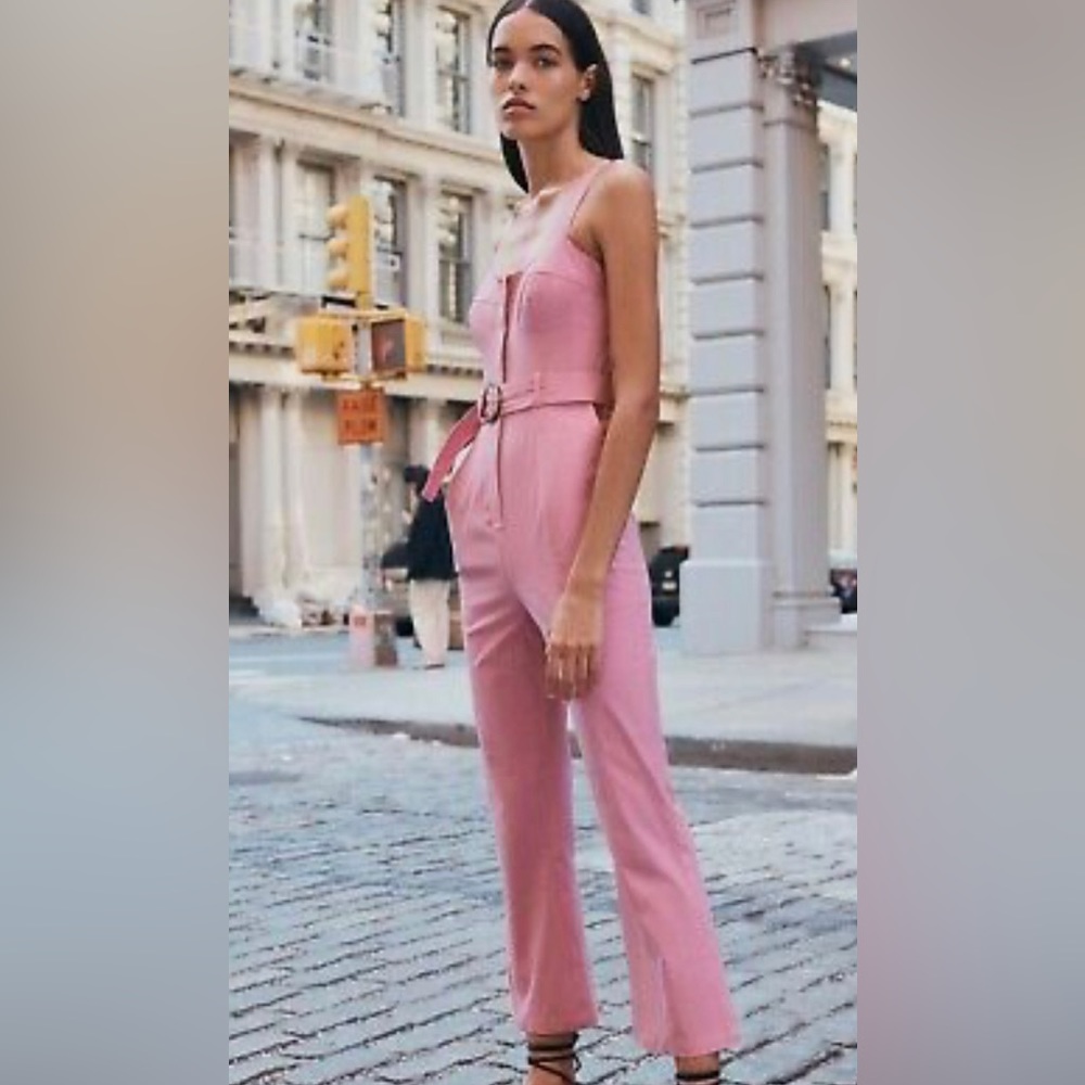 Zara Pink Jumpsuit